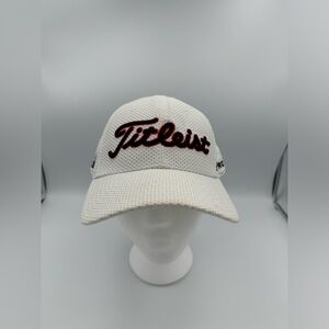 Titlesit ProV1 FJ FootJoy L/XL White Fitted Golf Hat
